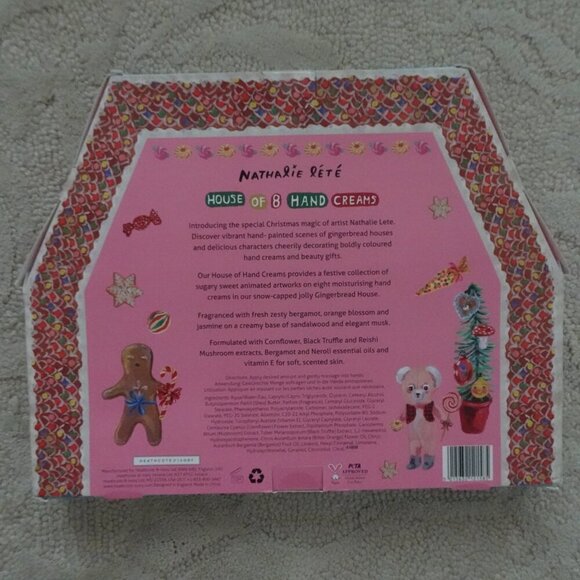 Heathcote & Ivory Nathalie Lete House of 8 Hand Creams Black Truffle Extract - Picture 5 of 9